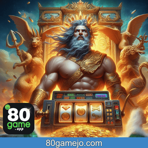 Imagem promocional do aplicativo mobile da 80GAME